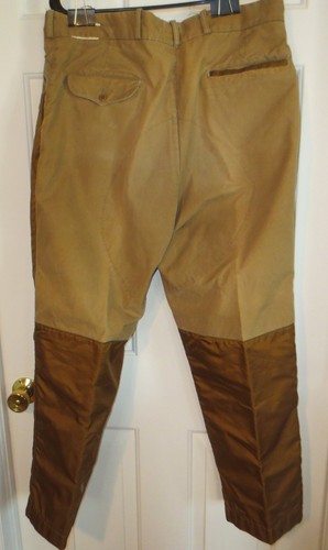Vintage Duxback Aero Cloth Brown Brush Guard Hunting Pants Men’s Size 36x29 VGC - Picture 7 of 8