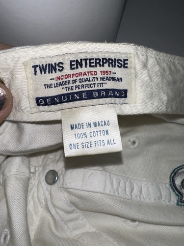 Vintage Twins Enterprise Seattle Mariner’s Neu mit Etikett verstellbar OSFA weiß MLB - Bild 7 von 8