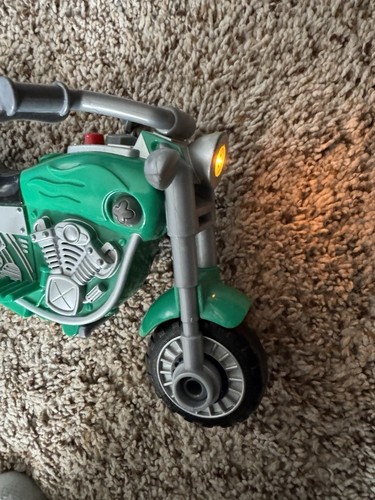 Disney Handy Manny's Fix-It Right Motorcycle Manny And Motorcycle Mattel 2008 - Zdjęcie 4 z 4
