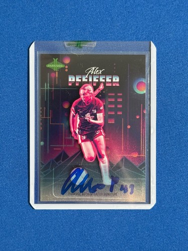 ALEX PFEIFFER 2024 PARKSIDE NWSL SERIE RETRO FIRMA AUTO RC NOVATO #/89 (B) - Imagen 1 de 2