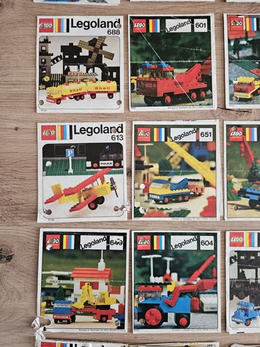 Instrucciones LEGO antiguas - Vintage 687 686 657 613 601 685 688 647 655 653 689 606 - Imagen 5 de 9