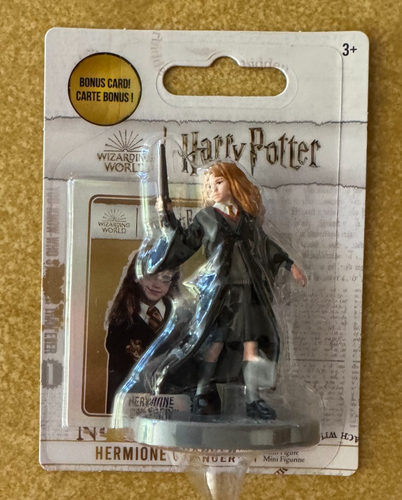MINIFIGURA Y CARTAS DEL MUNDO MÁGICO ~ Harry ~ Hermione y Ron ~ Juego completo - Imagen 3 de 5