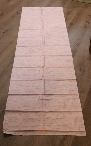 2008 Afternoon Tea Pink Cotton Fabri by RJR Fabrics 2 & 1/3 yards x 42" - Picture 1 of 8