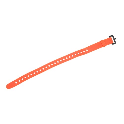 5Pcs Reusable Cable Tie Rubber Cable Strap Fastener Wire Organizer Iron Buc BS - Afbeelding 8 van 24