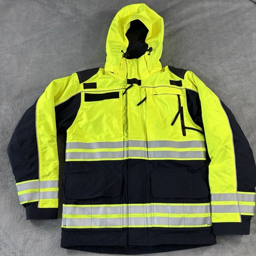 511 Tactical Jacke Herren S Responder Heavy HI-VIS Parka Mantel gelb reflektierend