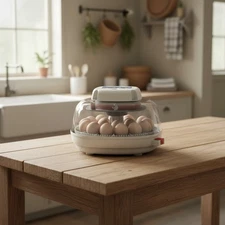 Poultry Incubator for Hatching: Nurture Right 360, 22 Egg Capacity, Clear Window