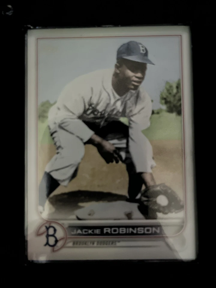 2022 Topps Update Series - Legend Variation Jackie Robinson #US42 - Image 4 of 4