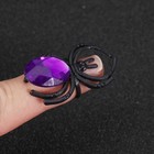 25 Pcs Halloween Novelty Toys Accessories Spider Finger Rings Party