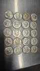 Lot of Twenty (20) - 1966-1969 Kennedy Half Dollars - 40% Silver