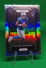 ANTHONY RICHARDSON RC 2023 Panini Prizm Silver Prizm Rookie Football Card #343