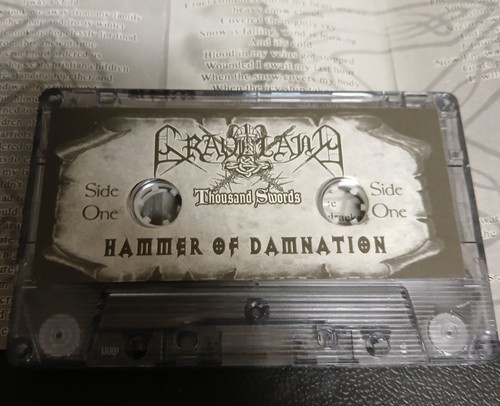 GRAVELAND "thousand swords" cassette 2012 limited edition vothana absurd rare! - Picture 4 of 6