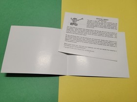 Nintendo NES Manual Crystal MInes Color Dreams Instruction Booklet