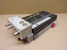 Aventics (Bosch Rexroth) R480086218, 16-module pneumatic valve block, HF03/HF02