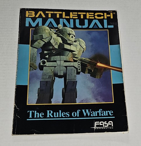 MECHWARRIOR: The BATTLETECH Role Playing Game 1986 #1607 + Manual Rules Warfare - Bild 5 von 10