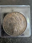 1896 P Morgan Silver Dollar Heavy Toning 90% Silver
