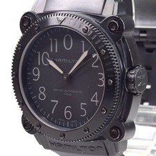 Hamilton Men’s Khaki Navy BELOW ZERO Auto Titanium Watch H785850 100ATM