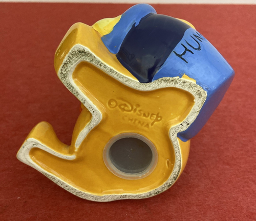 Vintage Disney Ceramic Winnie the Pooh Money Box Figurine w Honey Pot Coin Art - Picture 10 of 16