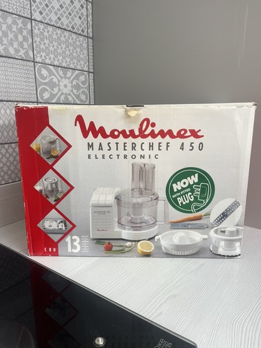 MOULINEX Masterchef 450 Electronic. Küchenmaschine. 4 Gang. Puls & Zubehör