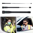 Telescopic Dual Band Antenna 144/430MHz Dual Band Walkie Talkie Radio Antenna
