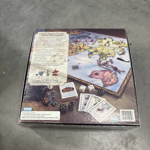 Parker Brothers Risk (40th Anniversary Collector's Edition) 1999 Deluxe NIB - Picture 4 of 7