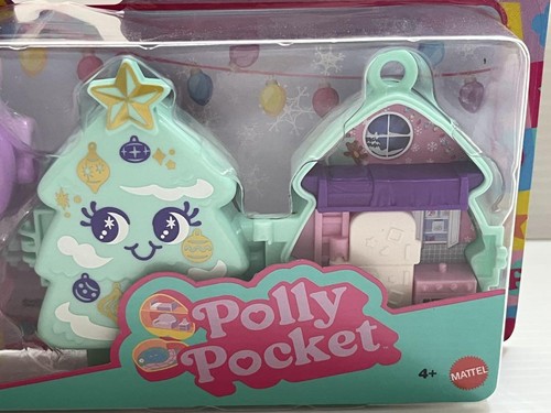 Polly Pocket Navidad Mini Set Paquete Vacacional #02eb9e - Imagen 3 de 24