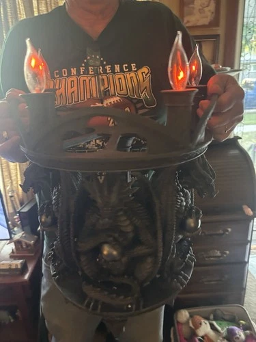 Mythical Creations Dragon Wall Lamp Chandelier Halloween