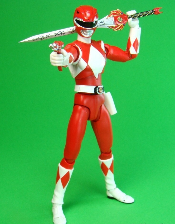 S.H. Figuarts Mighty Morphin Power Rangers Red Ranger USED, EXCELLENT, COMPLETE S.H. Figuarts Mighty Morphin Power Rangers Red Ranger USED, EXCELLENT, COMPLETE