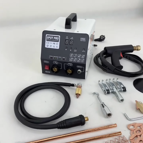 ✅OLYM 95E-L steel dent puller spot welder machine car auto repair shop - Video 1 of 1