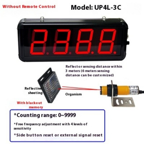 CounterAutomatic SensorInfrared Electronic Digital DisplayLarge Screen - Picture 21 of 33