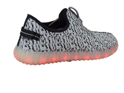 Unisex Men Women LED Light Up Shoes Luminous Flashing Trainers Sneakers - Picture 18 of 57