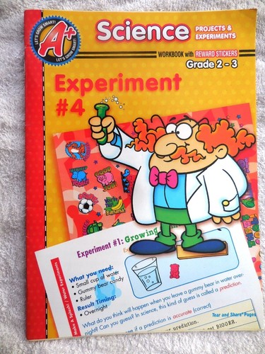 CHILDREN's Science Projects & Experiments: No. 4 Workbook Let's Grow Smart! A