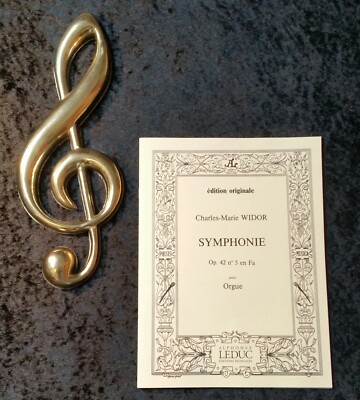 Charles-Marie Widor, Symphonie op.42 No.5 für Orgel