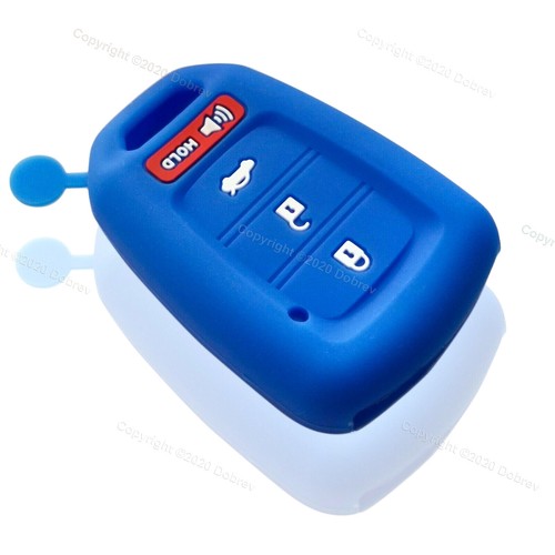 Silicone Rubber Cover Case Protector Fob Entry for Honda Accord CR-V Civic key  - Picture 4 of 43