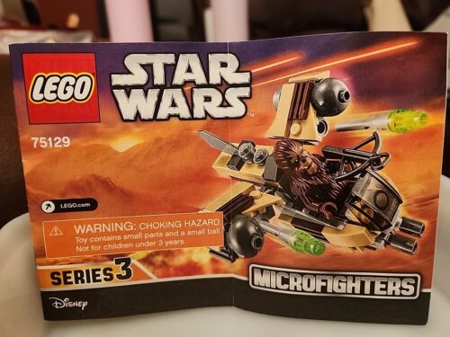 LEGO Star Wars: 75129 WOOKIEE GUNSHIP Microfighter Series 3 Complete W/Instruct  - Picture 6 of 7