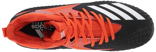 Nero arancio collegiato X Adidas Carbon ginnastica bianco da Uomo Freak Core Scarpe Mid qS1fC