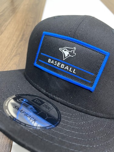 NEW Toronto Blue Jays New Era Mens Black 9FIFTY Snapback Authentic MLB Hat Cap - Picture 2 of 13