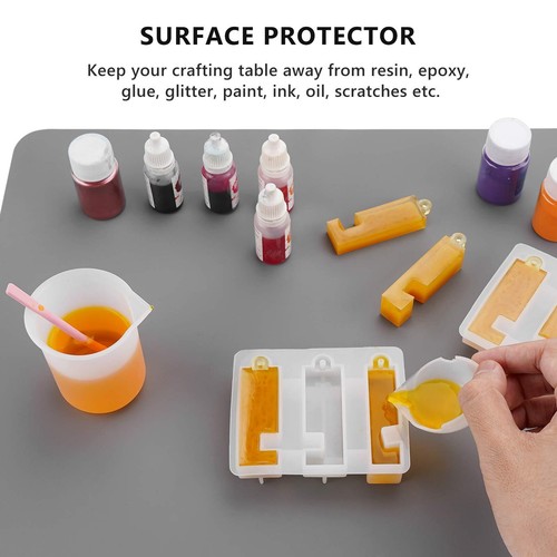3PCS Silicone Sheet for Crafts, Epoxy Resin, Jewelry Casting Molds, Multi-Pur... - Picture 4 of 7