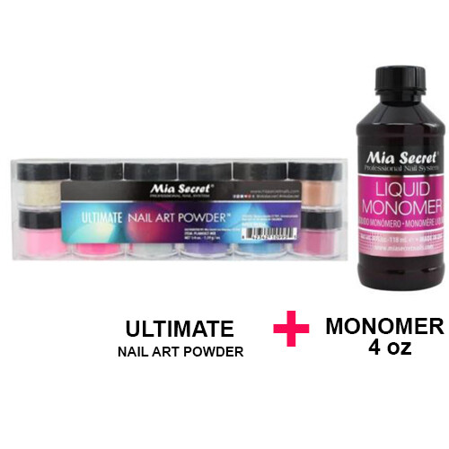 Mia Secret Monomer 4 oz + 12 COLORS SET Nail Art Powder - CHOOSE YOURS - Picture 16 of 16