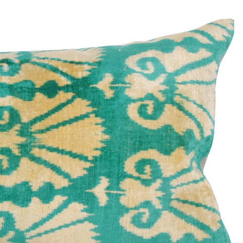 Velvet Ikat Pillow Cover SET of 3 pcs 13.98" x 25.98" FREE Fast Shipment 10645 - Picture 5 of 11