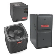 Goodman 1.5 Ton 15 SEER2 R-32 60,000 Btu 96% Afue 2-Stage Dual Fuel System
