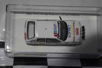 Spark Peugeot 205 GTI Rallye Monte Carlo 1988 J.P Ballet 1:43