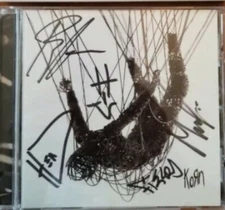 AUTOGRAPHED SIGNED KORN The Nothing  Jonathan Davis Brian Welch CD Album