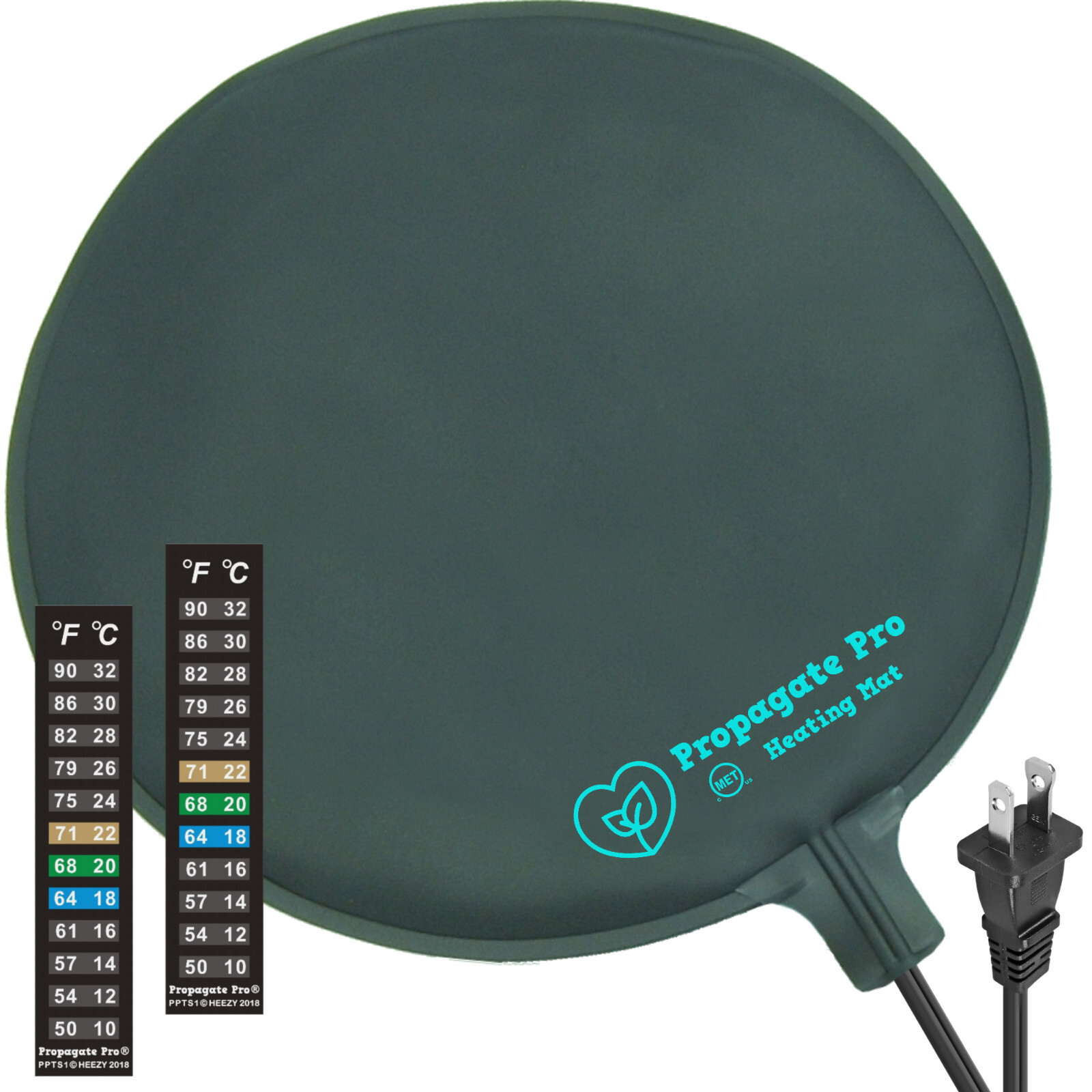 Kombucha Fermentor Heating Wrap Mat Pad 1 to 2.5 Gal Brew Crock, Low