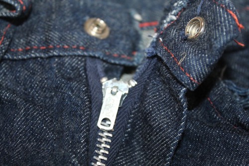 Lot of 2 Vintage 1970s RARE Child Kids Denim Shorts Scovill Size Large 14-16 - Picture 4 of 4