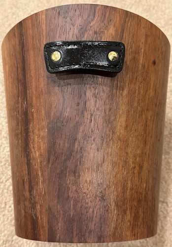 Vintage MCM Teakwood Ice Bucket by KMC - Bild 10 von 22