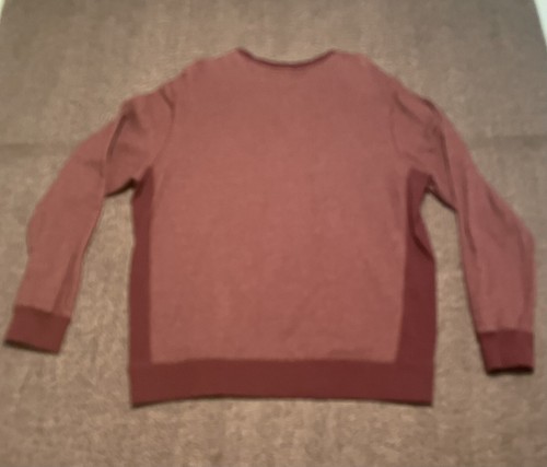 Daniel Cremieux Classic Fit Crewneck Sweatshirt Sweater Mens Xl Cotton Maroon - Bild 7 von 7