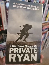 True Story Of Private Ryan 1999 VHS Rare Hard To Find