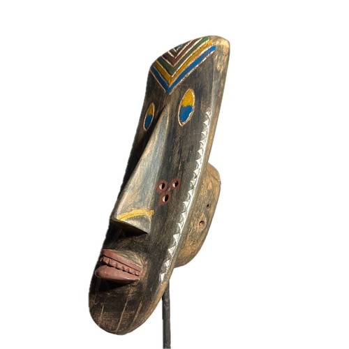 Maschera africana della tribù Grebo del Mali e del Burkina Faso maschera iniziazione-820 - Foto 21 di 24