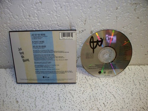 K. D. Lang Just Keep Me Moving CD Single Compact Disc RARE - Bild 2 von 2