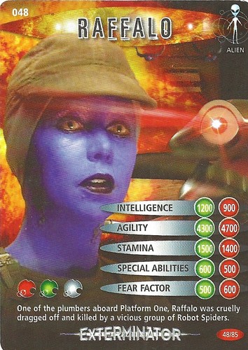 DOCTOR WHO TEST CARDS EXTERMINATOR BATTLES IN TIME 1 TO 85 CHOOSE - Picture 55 of 86